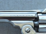 1909 Vintage Smith & Wesson New Departure Safety Hammerless in .32 S&W (3rd Model) ** Beautiful Re-Nickel w/ Pearl Grips ** SOLD - 23 of 25