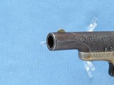 Colt Third Model Derringer (Thuer Model), Factory Engraved, Cal. .41 RF, 1885 Vintage - 6 of 11