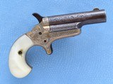 Colt Third Model Derringer (Thuer Model), Factory Engraved, Cal. .41 RF, 1885 Vintage - 2 of 11
