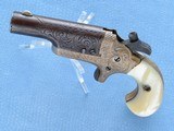Colt Third Model Derringer (Thuer Model), Factory Engraved, Cal. .41 RF, 1885 Vintage - 9 of 11