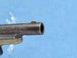 Colt Third Model Derringer (Thuer Model), Factory Engraved, Cal. .41 RF, 1885 Vintage - 7 of 11