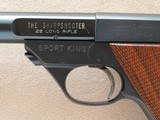 High Standard Sharpshooter / Sport King, Model 103, Target Pistol, Cal. .22 RF SOLD - 3 of 11
