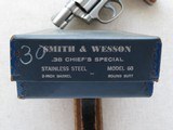 Smith & Wesson Model 60, Cal. .38 Special, Pinned Barrel - 12 of 13
