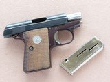 1972 Vintage Colt Junior Model .25 ACP Pistol w/ Vintage Holster SOLD - 19 of 23