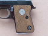 1972 Vintage Colt Junior Model .25 ACP Pistol w/ Vintage Holster SOLD - 6 of 23