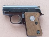 1972 Vintage Colt Junior Model .25 ACP Pistol w/ Vintage Holster SOLD - 5 of 23