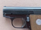 1972 Vintage Colt Junior Model .25 ACP Pistol w/ Vintage Holster SOLD - 7 of 23