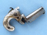 Moore's Patent Single Shot Pocket Pistol, Rare Arrow Stamp, Cal. .41 RF, Feb. 24,1865 Patent Dated - 11 of 12