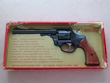High Standard Sentinel Deluxe .22 L.R. Revolver 6" Barrel Blue finish W/ Original Box **MFG. 1965-1969** - 1 of 25
