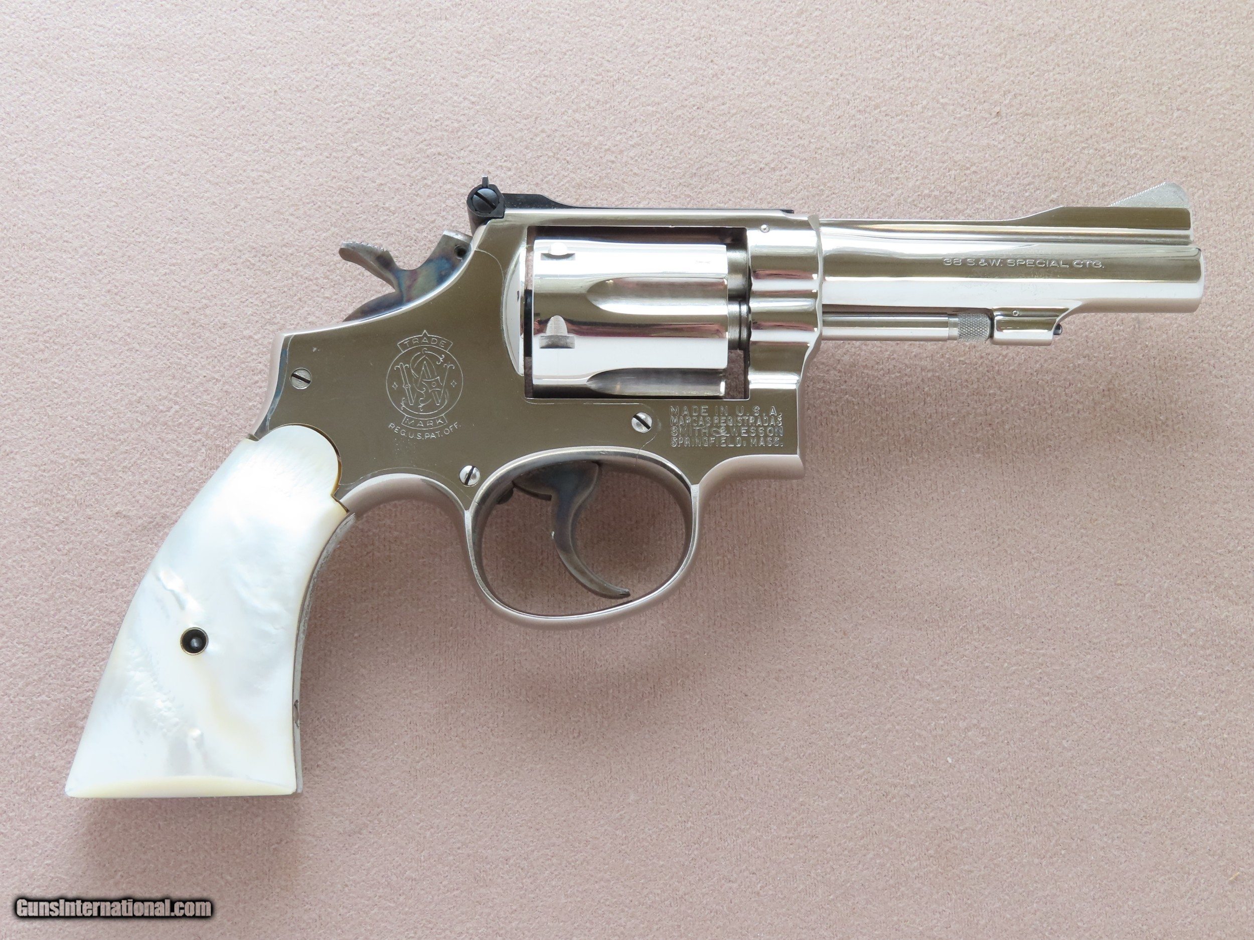 Smith Wesson Model 15 Nickel