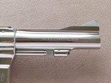 1968 Vintage Nickel Smith & Wesson Model 15-3 Combat Masterpeice .38 Special Revolver w/ Pearl Grips, Box, Etc.
** Beautiful Unfired Gun! ** SOLD - 7 of 25