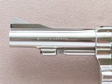 1968 Vintage Nickel Smith & Wesson Model 15-3 Combat Masterpeice .38 Special Revolver w/ Pearl Grips, Box, Etc.
** Beautiful Unfired Gun! ** SOLD - 11 of 25