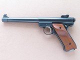 1976 Bicentennial Ruger Standard Model Mark 1 Target .22 Pistol w/ Factory Accessory Walnut Target Grips
** Beautiful Mark 1 Pistol ** - 1 of 25