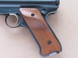 1976 Bicentennial Ruger Standard Model Mark 1 Target .22 Pistol w/ Factory Accessory Walnut Target Grips
** Beautiful Mark 1 Pistol ** - 2 of 25