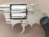 1935 Vintage Factory Nickel Colt Police Positive in .32 Police Caliber w/ 2.5" Barrel
** Beautiful Colt in Scarce Configuration ** SOLD - 3 of 25