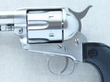 Beretta Stainless Steel 7.5" Stampede INOX Single Action Revolver in .45 Long Colt w/ Box, Manual, Etc.
** Excellent Condition ** - 4 of 25