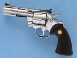 Colt Python Ultimate Bright Stainless Steel, Cal. .357 Magnum, 4 Inch Barrel, 1996 Vintage SALE PENDING - 8 of 10