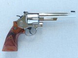 Beautiful Nickel Finish Smith & Wesson Model 27-9 Classic in .357 Magnum w/ Box, Manual, Etc.
** Minty 99% Gun ** SOLD - 7 of 25