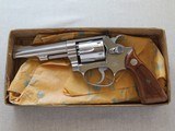 Smith & Wesson Model 63 Kit Gun .22 L.R. Stainless ** Mfg. 1981 w/ original box** SOLD - 2 of 25