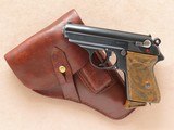 Walther PPK, Pre-War "Crown N", with Flap Holster, Cal. .32 ACP, Very Nice Condition - 10 of 12