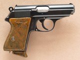 Walther PPK, Pre-War "Crown N", with Flap Holster, Cal. .32 ACP, Very Nice Condition - 3 of 12