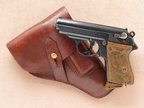 Walther PPK, Pre-War "Crown N", with Flap Holster, Cal. .32 ACP, Very Nice Condition - 1 of 12