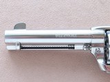FAP 1873 Great Western II Deluxe Stainless Steel 4.75" Single Action Revolver in .45 LC w/ Original Box & Owner's Manual SOLD - 5 of 25
