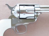 FAP 1873 Great Western II Deluxe Stainless Steel 4.75" Single Action Revolver in .45 LC w/ Original Box & Owner's Manual SOLD - 9 of 25