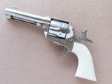 FAP 1873 Great Western II Deluxe Stainless Steel 4.75" Single Action Revolver in .45 LC w/ Original Box & Owner's Manual SOLD - 24 of 25