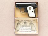 Colt Model 1908, Pearl Grips, Cal. .25 ACP, 1912 Vintage - 1 of 16