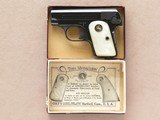 Colt Model 1908, Pearl Grips, Cal. .25 ACP, 1912 Vintage - 11 of 16