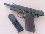 Spectacular All-Original Early 1943 WW2 Colt 1911A1 .45 ACP Pistol in Original Kraft Box w/ Extra Mags & Cleaning Rod Still In Wrapping! - 22 of 25