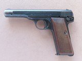 WW2 1941-42 Vintage Nazi FN Browning Model 1922 .32 ACP Pistol
** All-Original, Matching, and Attractive Example ** SOLD - 1 of 25