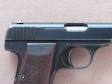 WW2 1941-42 Vintage Nazi FN Browning Model 1922 .32 ACP Pistol
** All-Original, Matching, and Attractive Example ** SOLD - 8 of 25