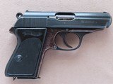WW2 1944 Walther PPK Duraluminum .32 ACP Pistol w/ Holster & Extra Mag
** Scarce Nazi Pistol Rig **
SOLD - 6 of 25