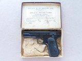 1912 Vintage Colt Model 1903 Pocket .32 ACP Pistol w/ Original Box, Manual, Paperwork, Hang Tag, Etc.
** Exceptional Example! ** SOLD - 1 of 25