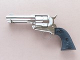 2000 Vintage Nickel Finish American Western Arms 4" Model 1873 Peacekeeper in .45 Colt w/ Original Box, Manual, Etc.
** Unfired and Mint! ** - 2 of 25