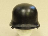 All-Original WW2 German M34 Double-Decal Feuerschutzpolizie Helmet (Fire Police)
** Fresh from Attic Storage ** - 2 of 15