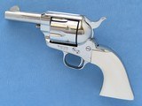 Pair of Colt Sheriffs Models, Consecutive Serial Numbered, Ivory Grips, Nickel Plated, Chambered in .45 LC - 10 of 17