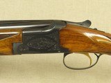 1955 Vintage Browning Superposed Grade 1 20 Gauge Shotgun w/ 26.5" Inch Barrels
** Beautiful Art's Gun Shop Restoration ** - 8 of 25