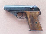 Scarce WW2 Nazi Police "Eagle L" Mauser HSC Pistol w/ Holster & Extra Magazine - 2 of 25