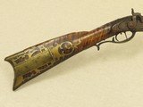 Beautiful 1830's Vintage Kentucky / Pennsylvania Rifle Attributed to Joseph Kimmel in Union County, Pa.
SOLD - 2 of 25
