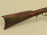 Circa 1830-1840 Antique Kentucky / Pennsylvania Rifle in .56 Caliber by John Moll in Allentown, Pa. SOLD - 3 of 25