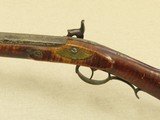 Circa 1830-1840 Antique Kentucky / Pennsylvania Rifle in .56 Caliber by John Moll in Allentown, Pa. SOLD - 13 of 25