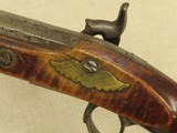 Circa 1830-1840 Antique Kentucky / Pennsylvania Rifle in .56 Caliber by John Moll in Allentown, Pa. SOLD - 15 of 25