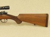 Late 1940's Vintage Husqvarna Hi-Power Rifle in 9.3x57mm Caliber w/ Jaeger Side Mount & Weaver 2.5X Scope
** Light Restoration ** SOLD - 6 of 25
