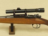 Late 1940's Vintage Husqvarna Hi-Power Rifle in 9.3x57mm Caliber w/ Jaeger Side Mount & Weaver 2.5X Scope
** Light Restoration ** SOLD - 7 of 25