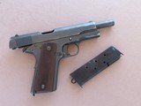 1918 Vintage U.S. Military Colt 1911 Pistol w/ 1918-Dated U.S M1916 Holster
** WW1 Colt Rebuilt by Augusta Arsenal for WW2 ** SOLD - 21 of 25