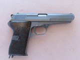 1952 Vintage CZ Model 52 Pistol in 7.62x25 Tokarev w/ Extra Mag
** Beautiful All-Original Example of this Powerful Czech Military Pistol ** SOLD - 2 of 25