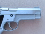 Vintage Smith & Wesson Model 659 Stainless Steel 9mm Pistol
** Custom Tuned Trigger ** SOLD - 8 of 25